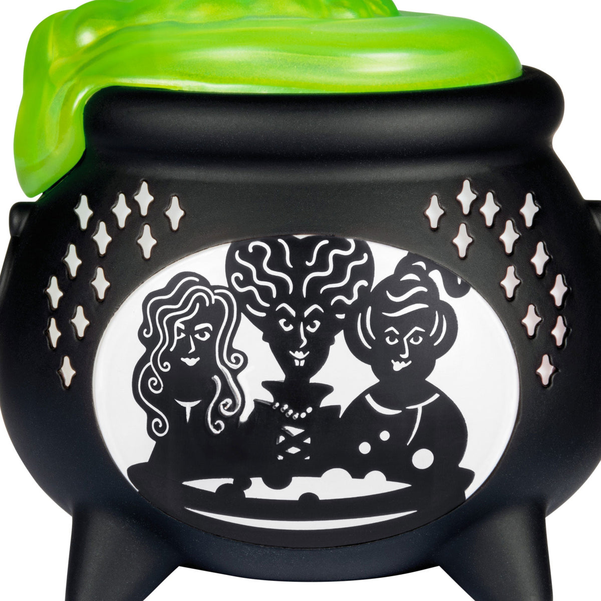 Hallmark Disney Hocus Pocus Sanderson Sisters Cauldron Ornament With Light