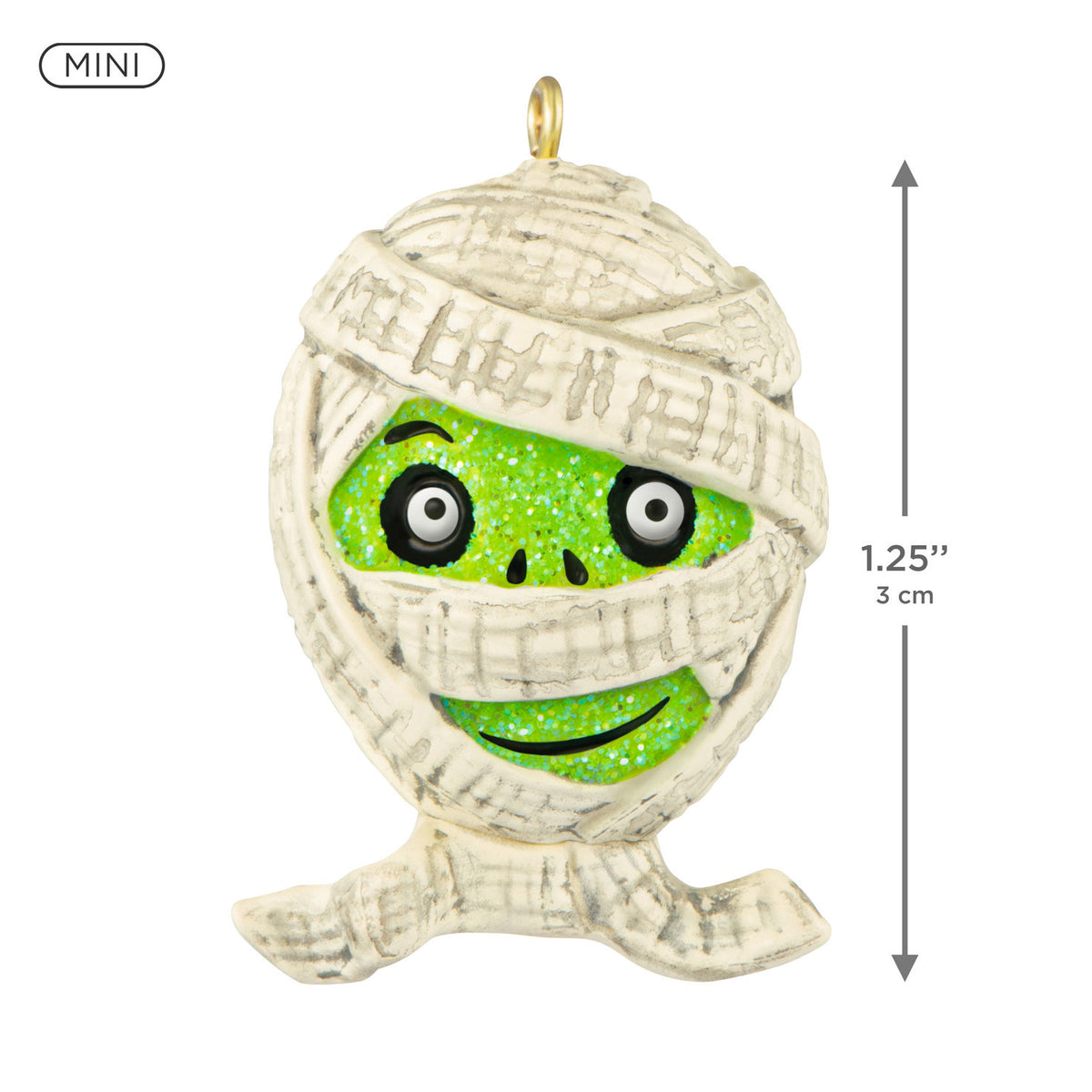 Hallmark Mini Mysterious Little Mummy Ornament, 1.25''