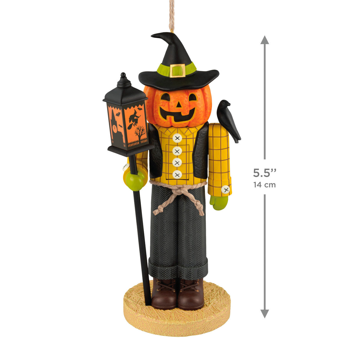 Hallmark Halloween Noble Nutcracker Sir Gourdon Fields Ornament