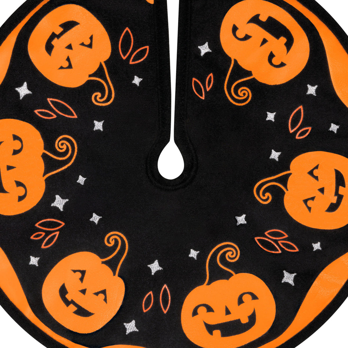 Hallmark Mini Halloween Time Fabric Tree Skirt, 12''