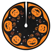 Hallmark Mini Halloween Time Fabric Tree Skirt, 12''