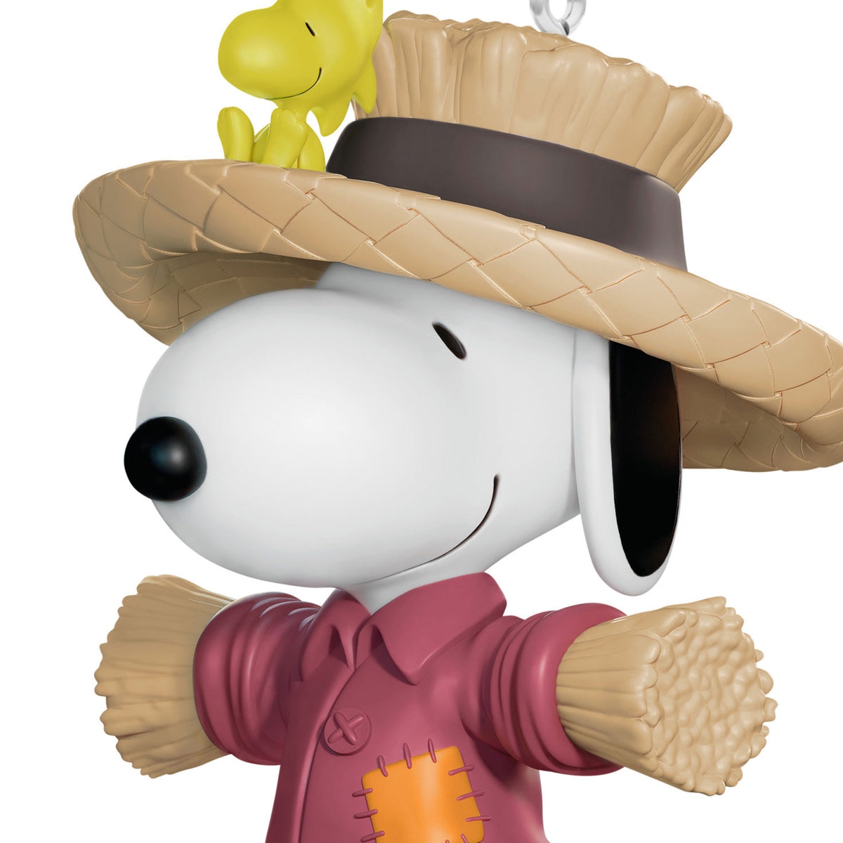 Hallmark Mini The Peanuts® Gang Scarecrow Snoopy Ornament, 1.25''
