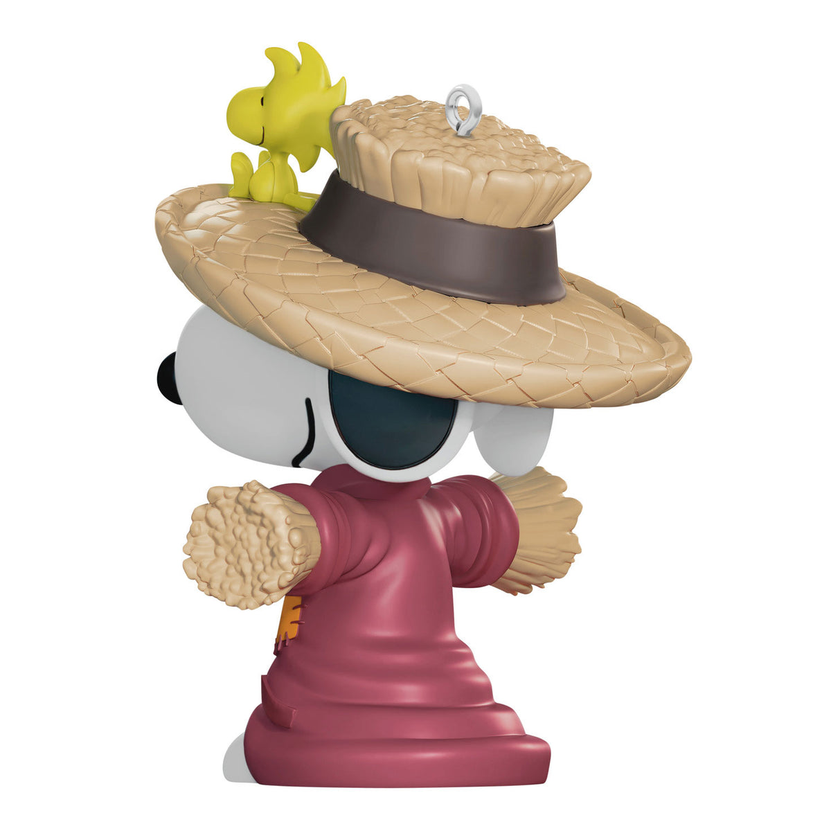 Hallmark Mini The Peanuts® Gang Scarecrow Snoopy Ornament, 1.25''