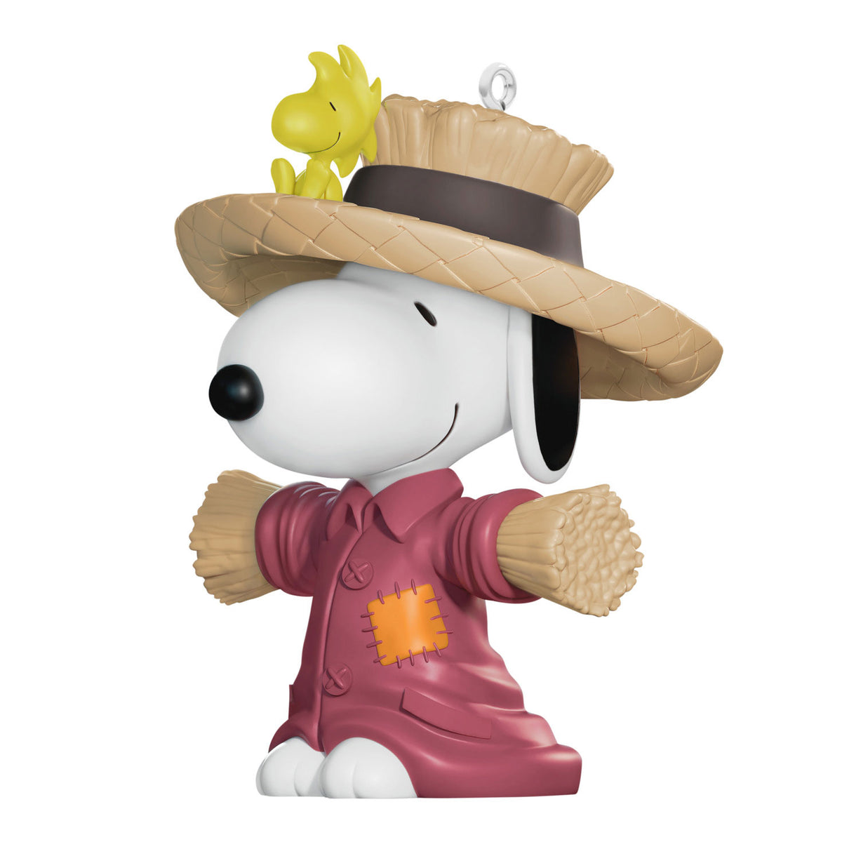 Hallmark Mini The Peanuts® Gang Scarecrow Snoopy Ornament, 1.25''