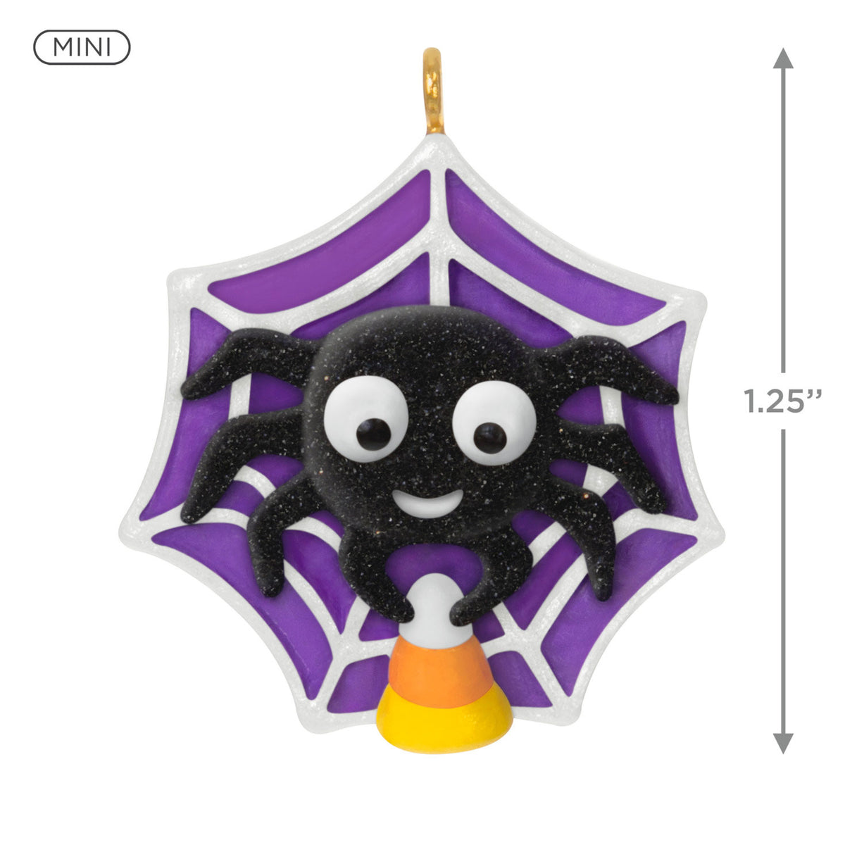 Hallmark Mini Itty Bitty Spider Ornament, 1.25''