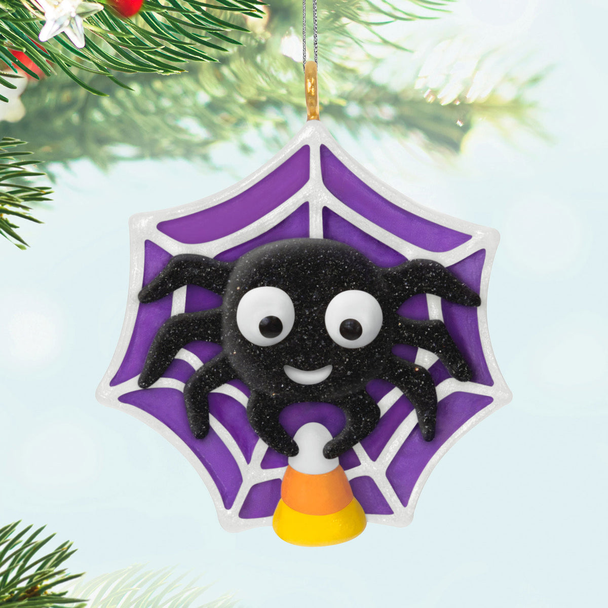 Hallmark Mini Itty Bitty Spider Ornament, 1.25''