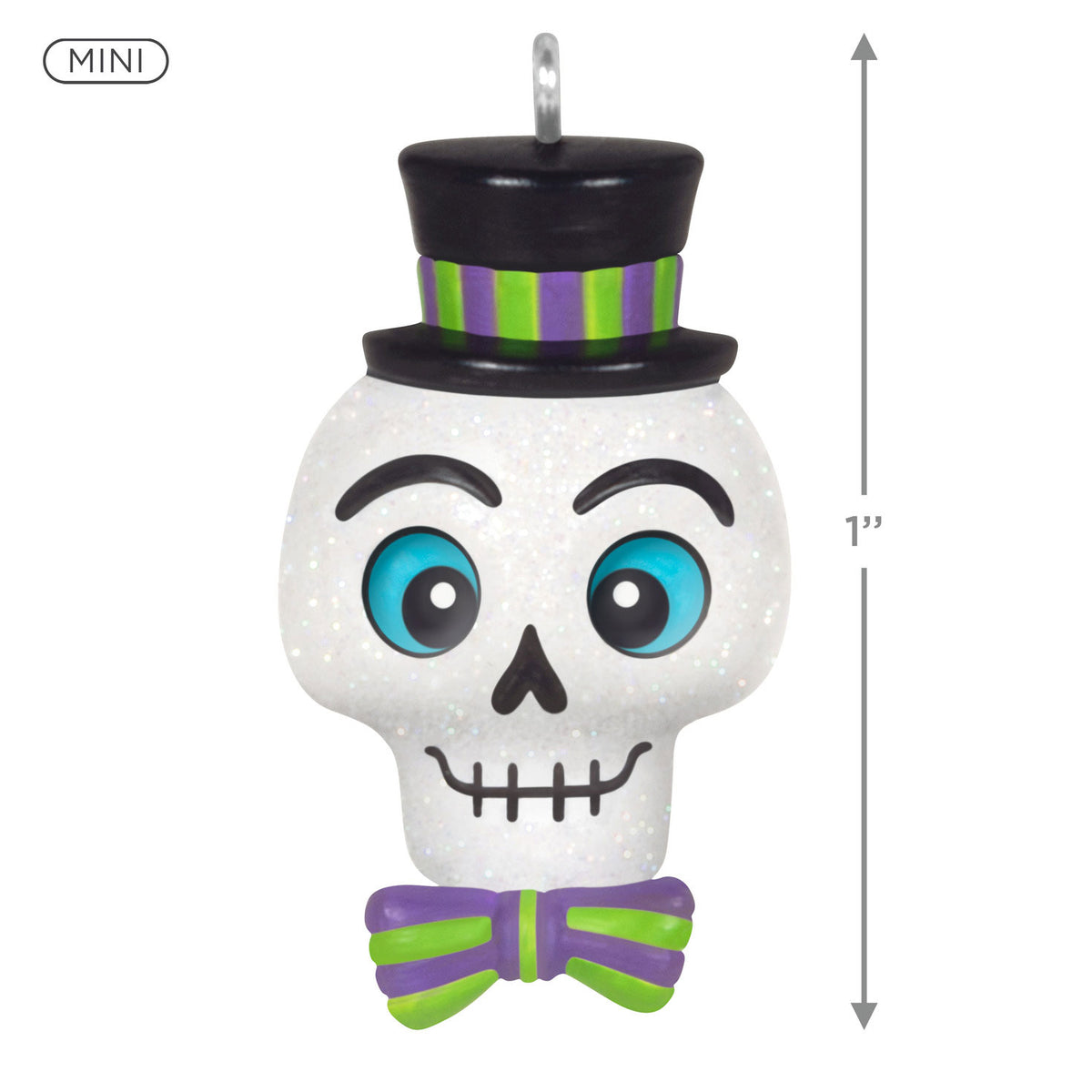 Hallmark Mini Spooky Little Skull Ornament, 1''