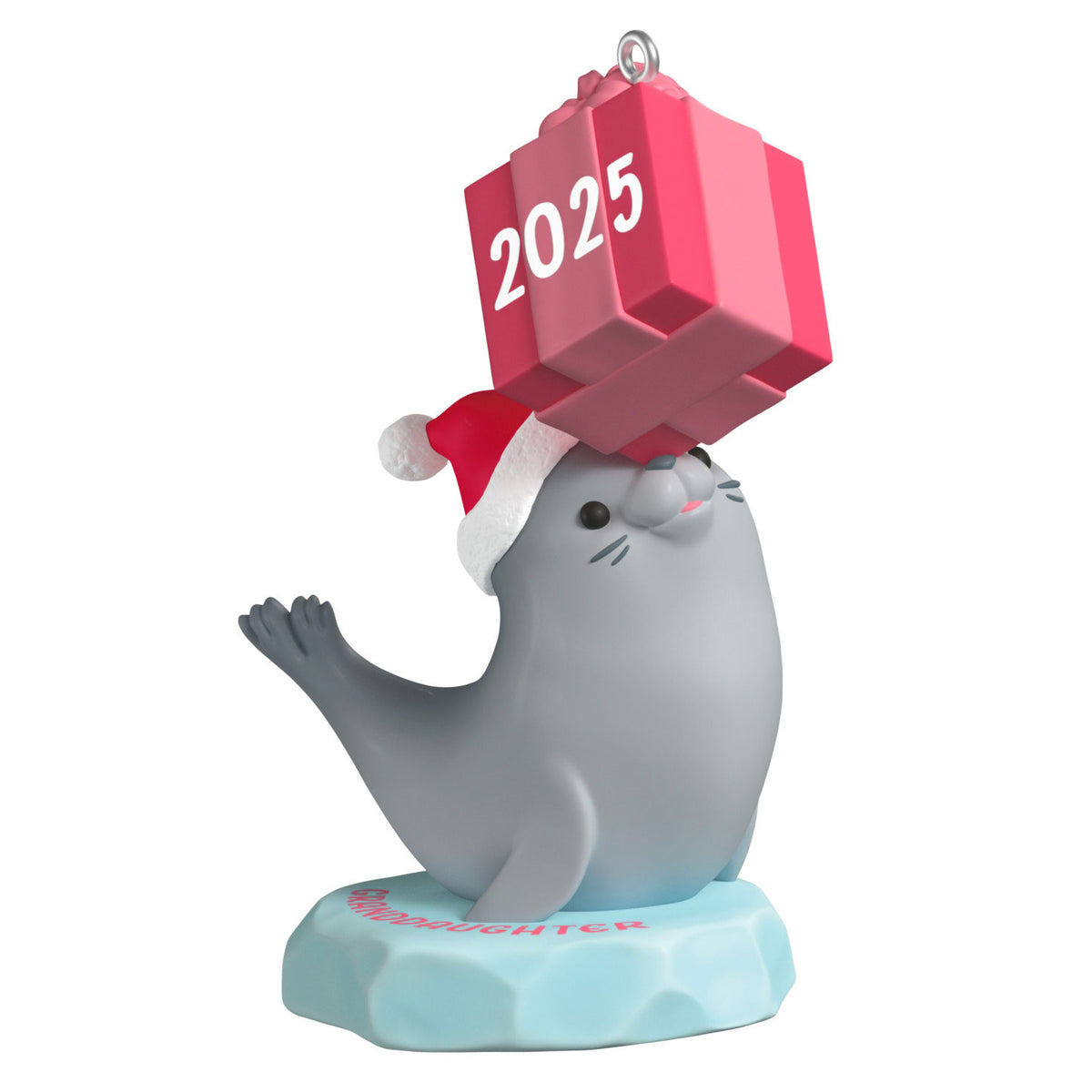 Hallmark Granddaughter Seal 2025 Ornament