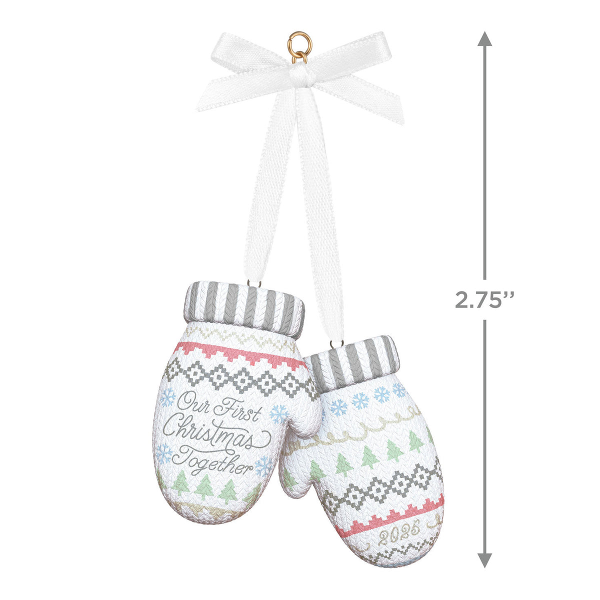 Hallmark Our First Christmas Together 2025 Porcelain Ornament