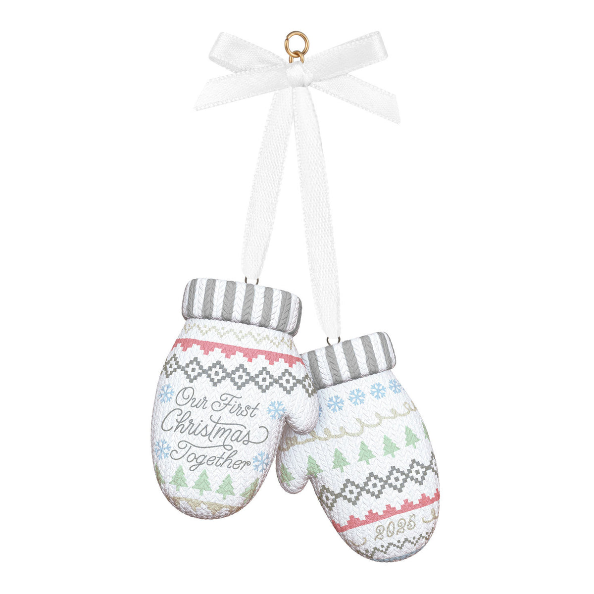 Hallmark Our First Christmas Together 2025 Porcelain Ornament