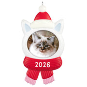 Hallmark Snow Cat 2026 Photo Frame Ornament