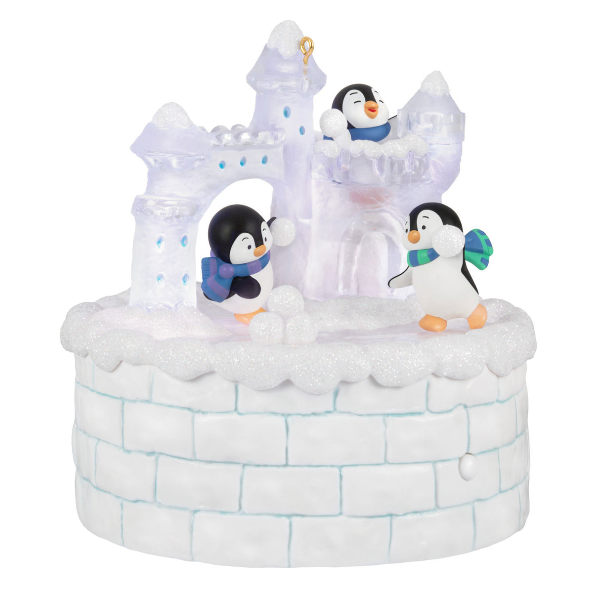 Hallmark Snowball Fun Musical Ornament With Light and Motion