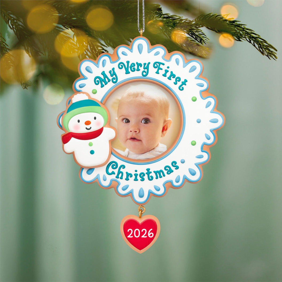 Hallmark My Very First Christmas 2026 Photo Frame Ornament