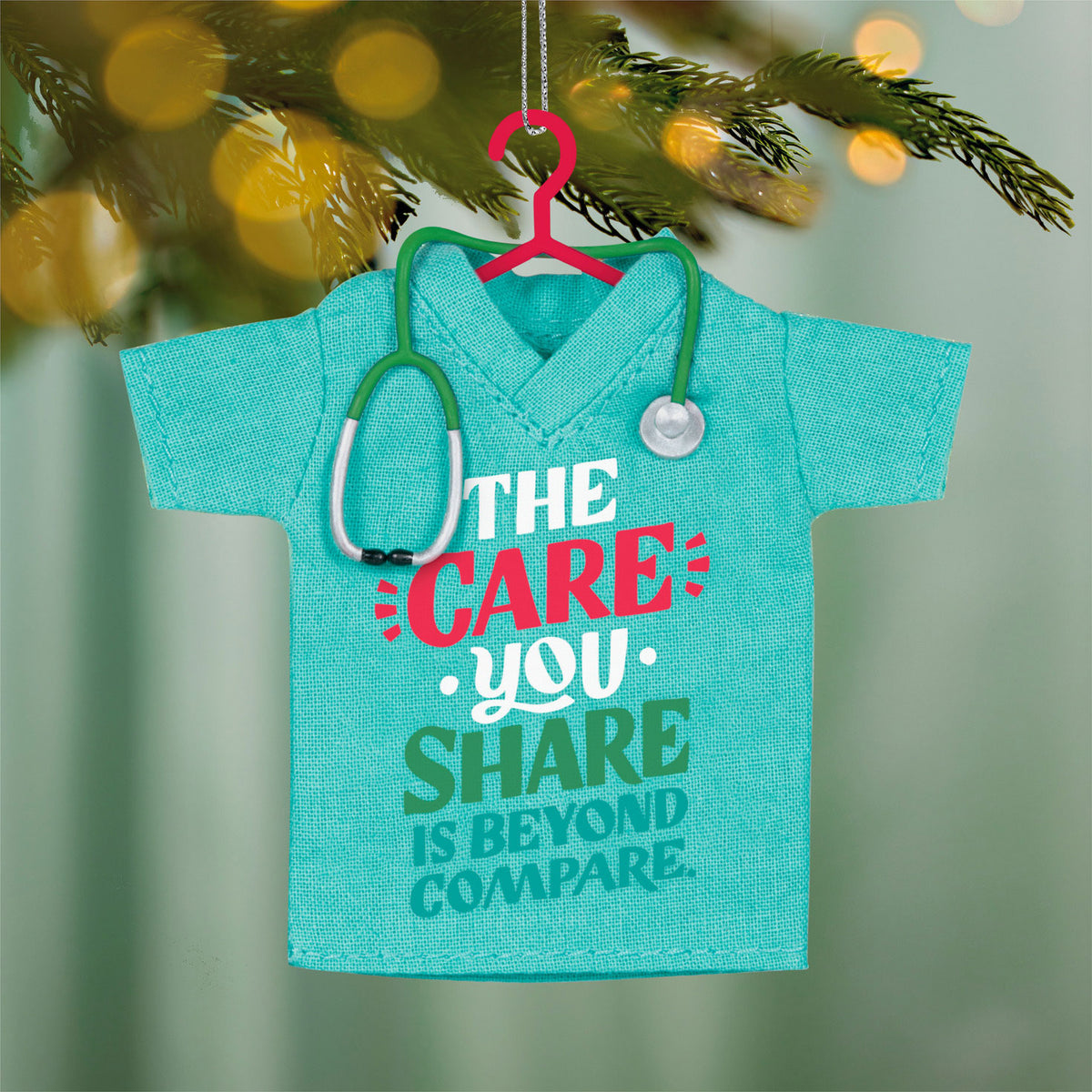 Hallmark The Care You Share Fabric Ornament