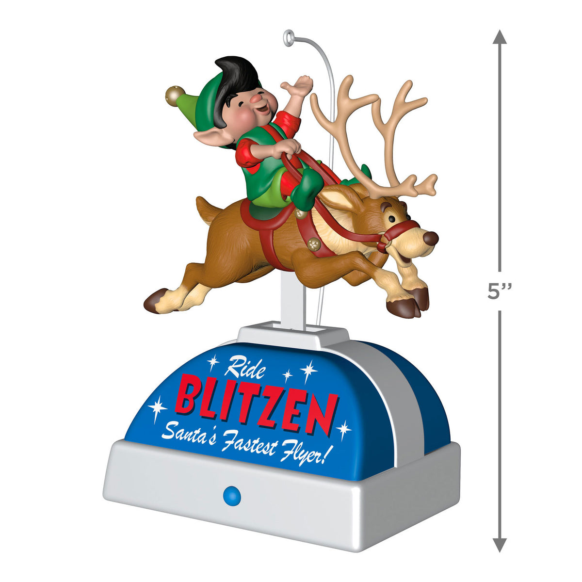 Hallmark Merry Mechanical Ride Musical Ornament With Motion