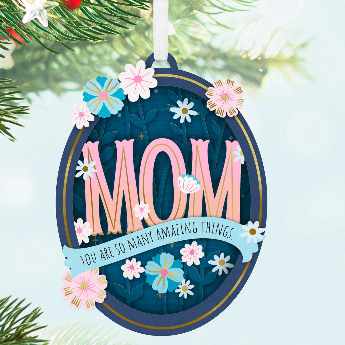 Hallmark Amazing Mom Papercraft Ornament
