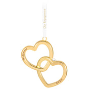 Hallmark Our Engagement 2025 Metal Ornament