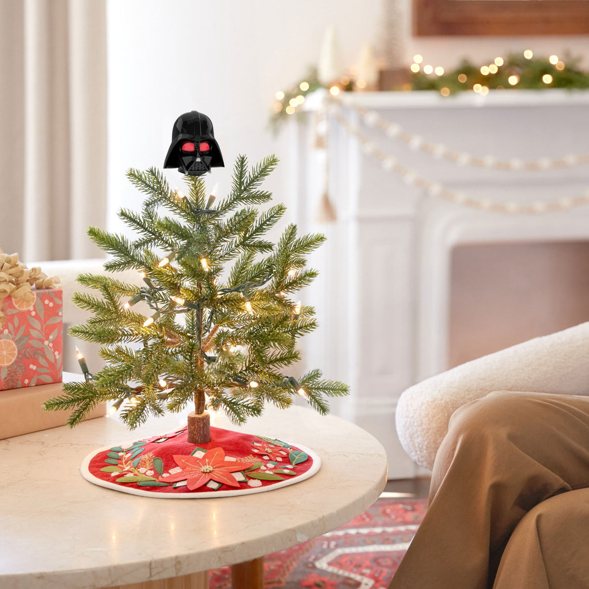 Hallmark Mini Star Wars™ Darth Vader™ ShowToppers Musical Tree Topper With Light, 3''