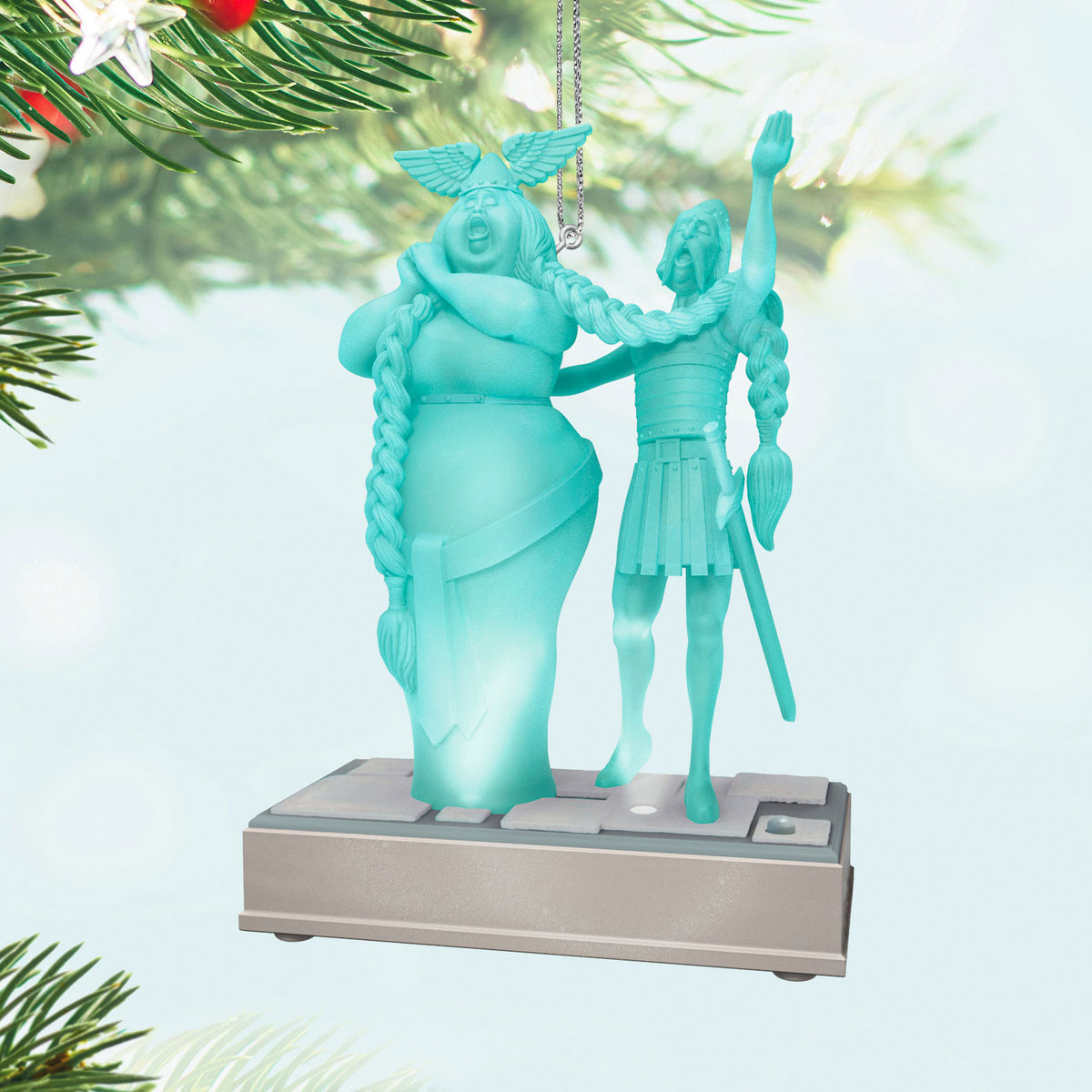 Hallmark Disney The Haunted Mansion Collection The Opera Singers Ornament With Light and Sound