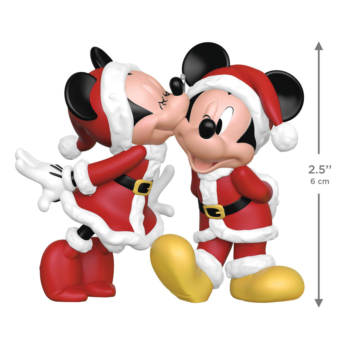 Hallmark Disney Mickey and Minnie Merry Kissmas! Ornament