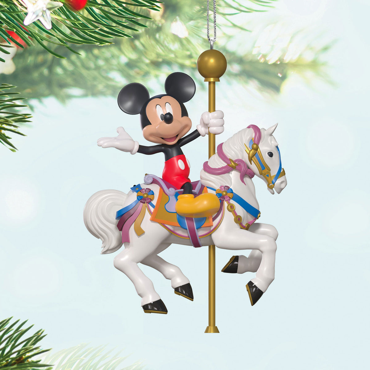 Hallmark Disneyland King Arthur Carrousel Ride Around the Kingdom Ornament