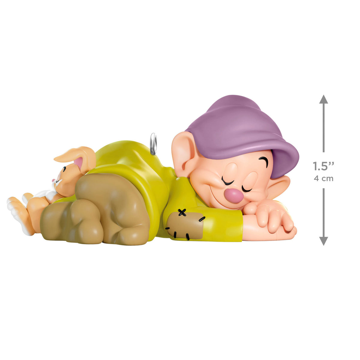 Hallmark Disney Snow White and the Seven Dwarfs Dozing Dopey Ornament
