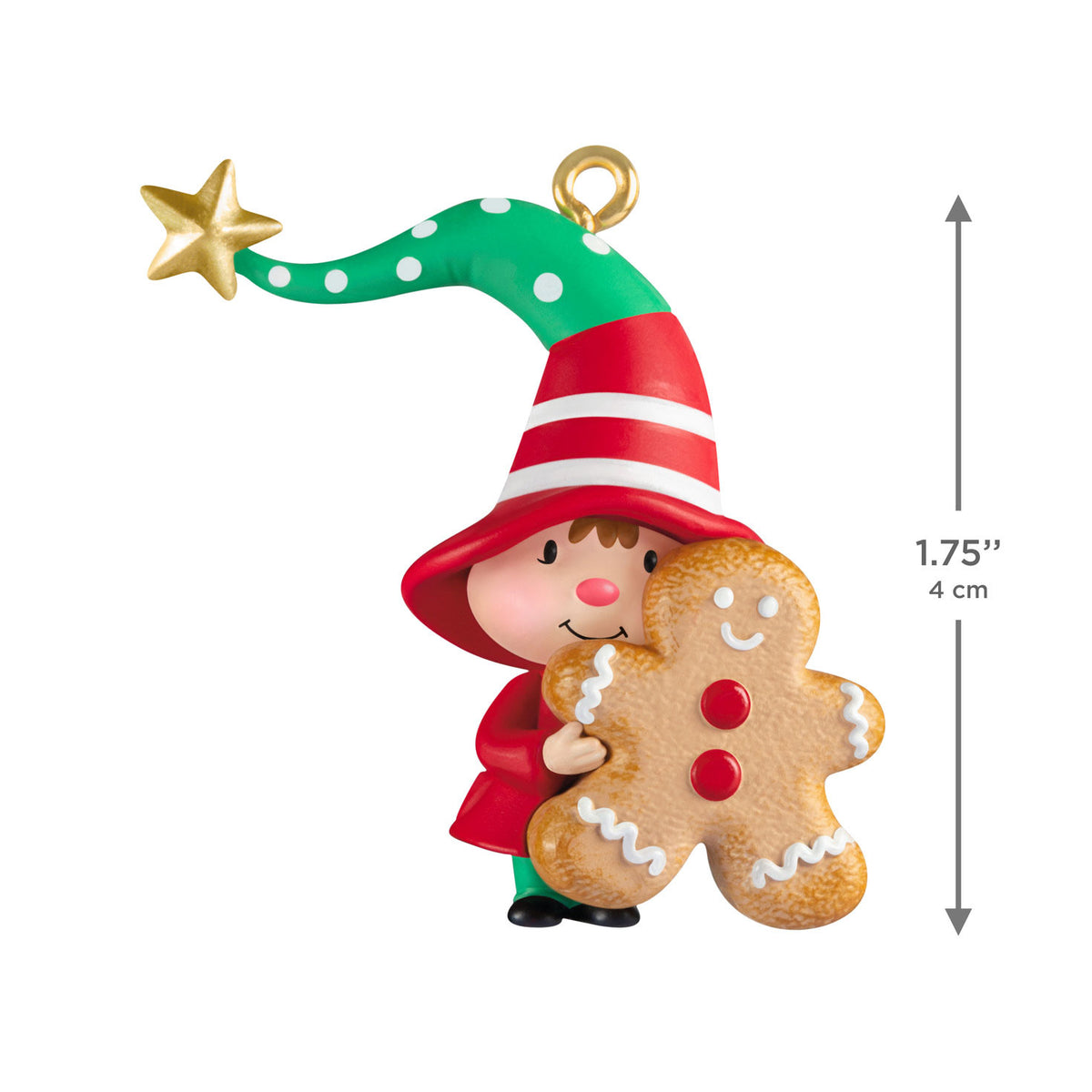 Hallmark Gnome for Christmas Clove's Favorite Cookie Ornament