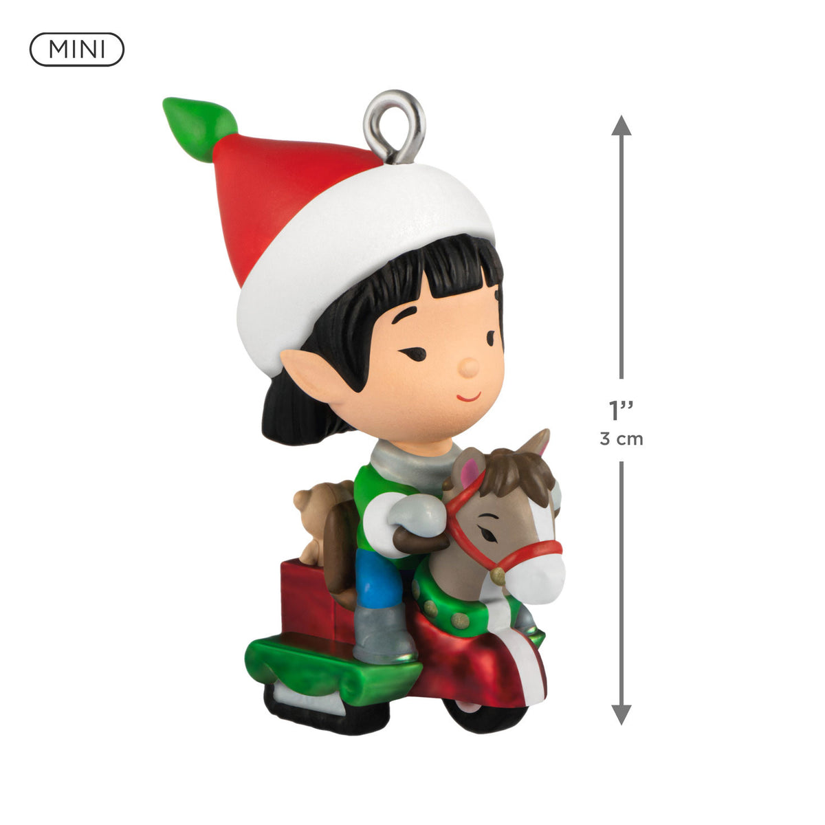 Hallmark Mini Welcome to Elfville Tilly Ornament, 1''