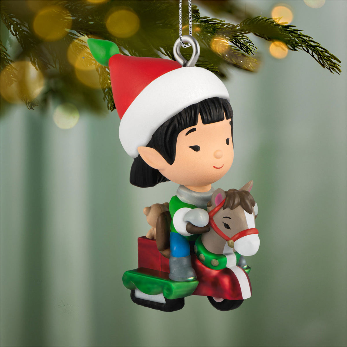 Hallmark Mini Welcome to Elfville Tilly Ornament, 1''