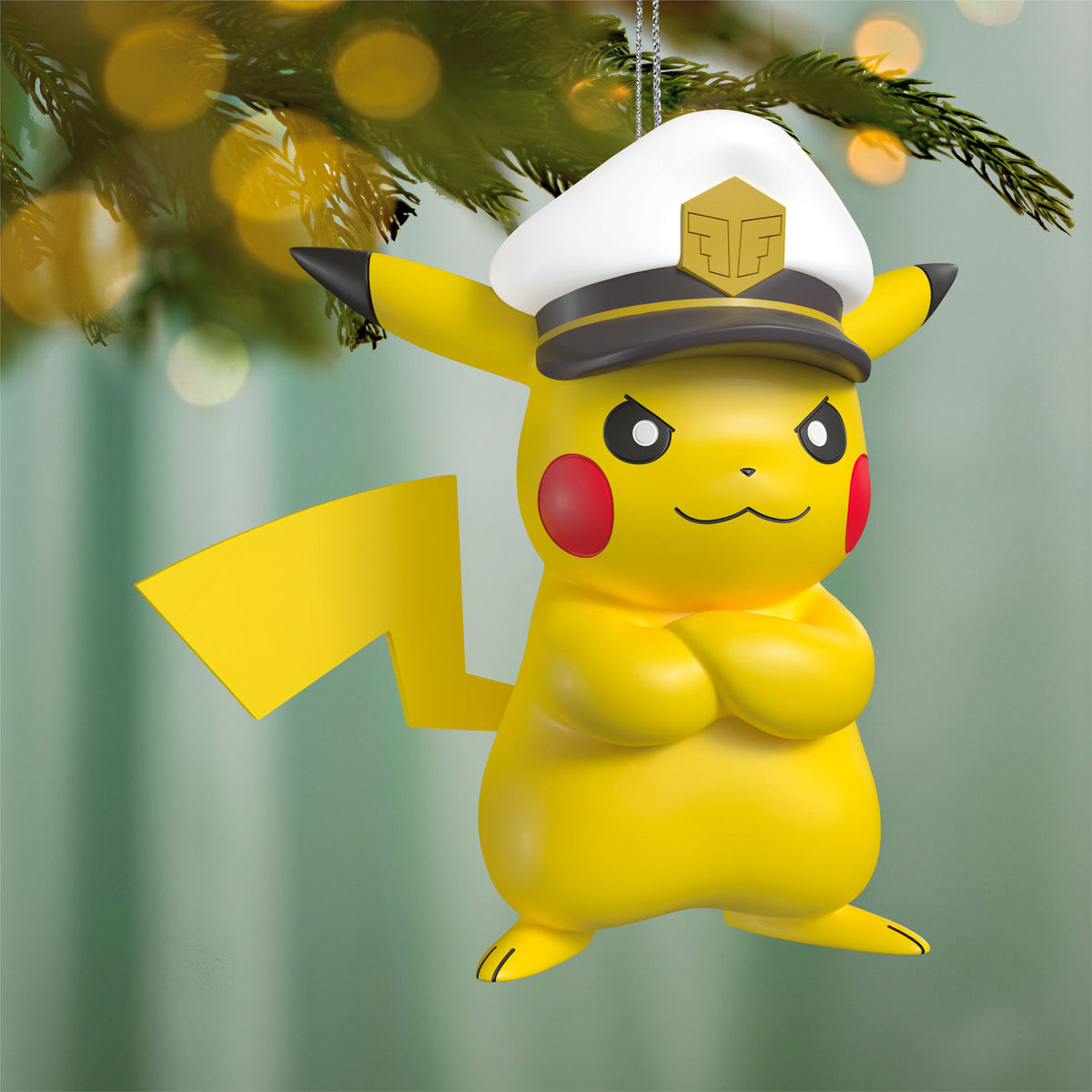 Hallmark Pokémon Captain Pikachu Ornament
