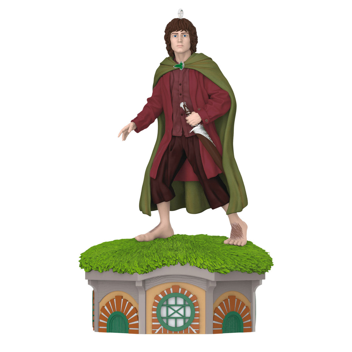 Hallmark Lord of the Rings: The Fellowship of the Ring™ Collection Frodo Baggins™ Ornament With Light and Sound
