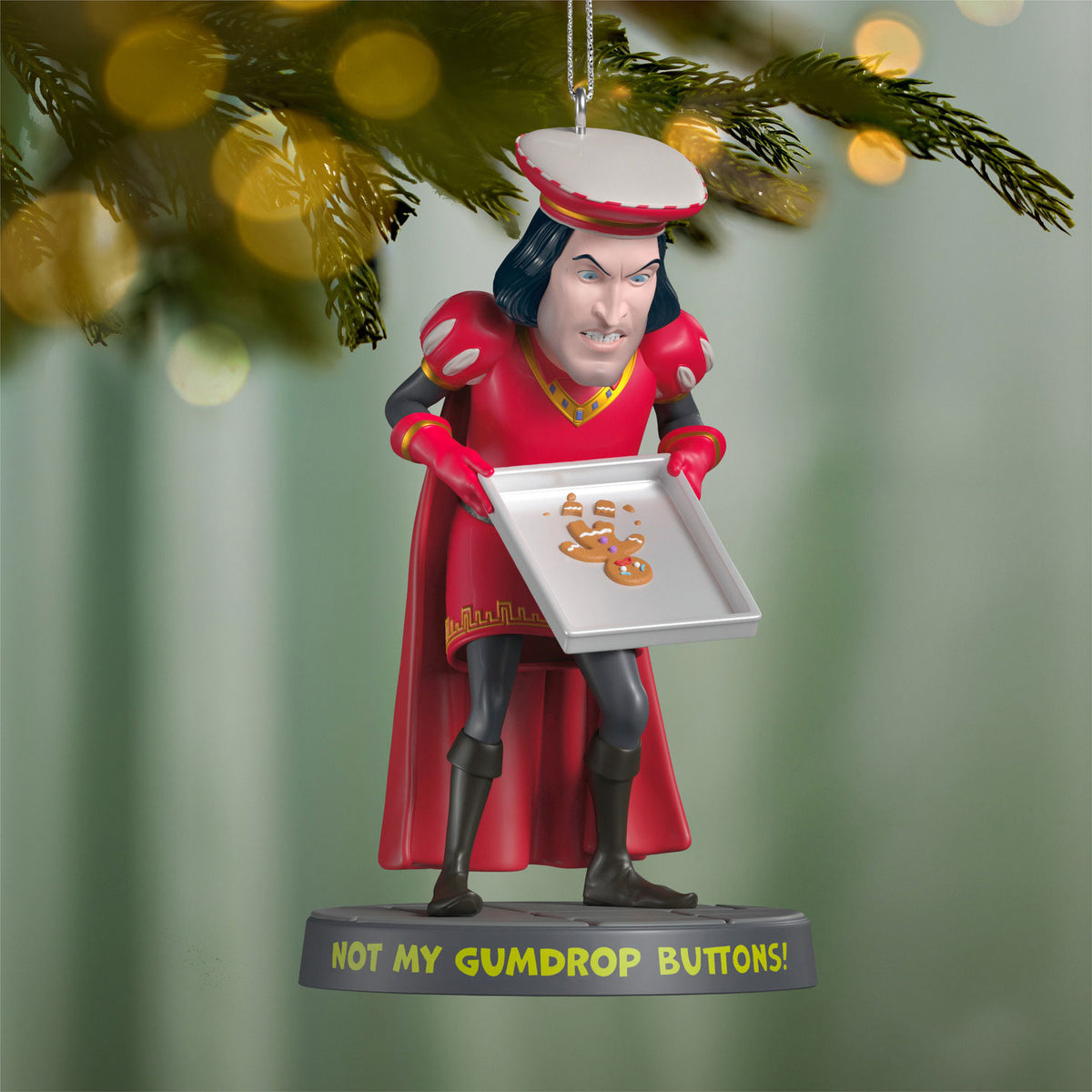 Hallmark Shrek ''Not My Buttons!'' Ornament