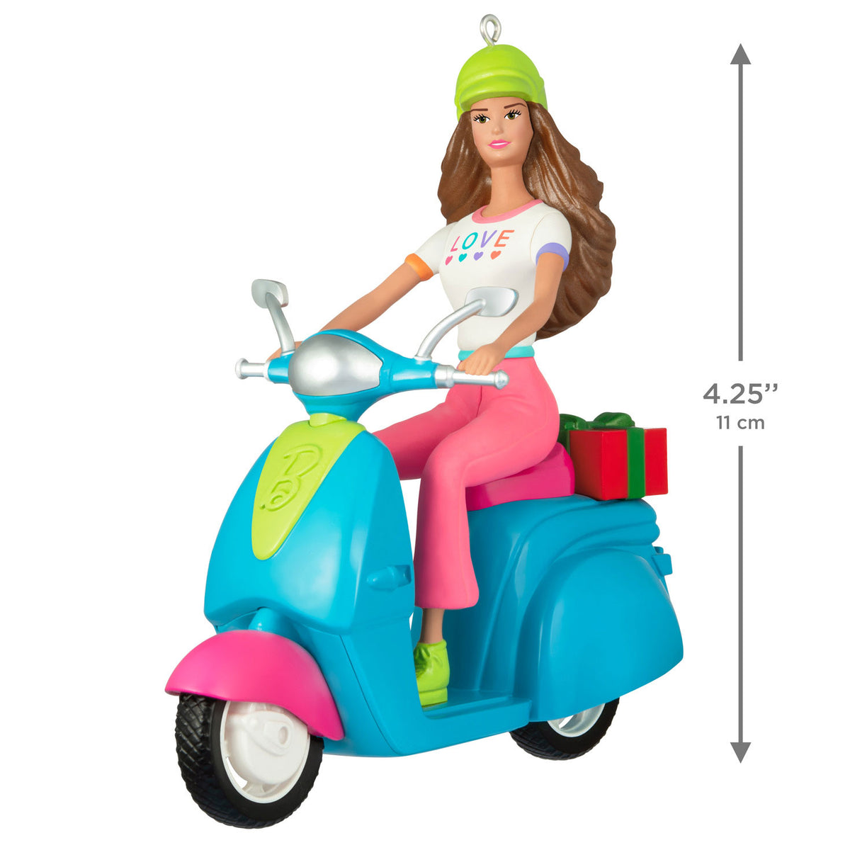 Hallmark Barbie™ Fashionistas Doll and Scooter Ornament