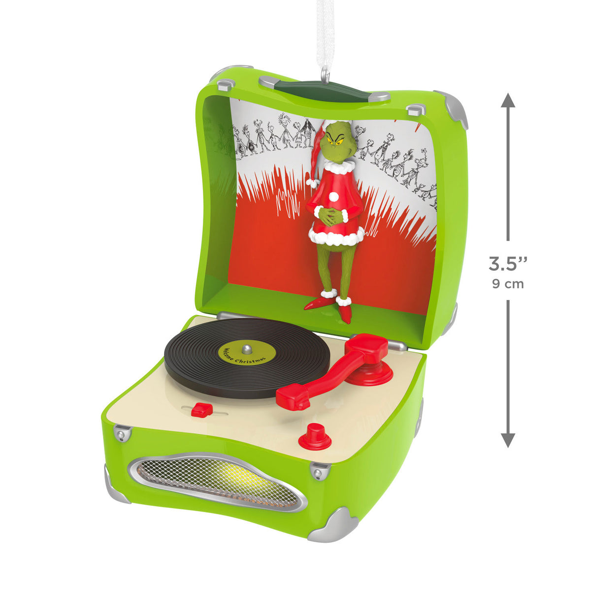 Hallmark Dr. Seuss's How the Grinch Stole Christmas!™ Welcome Christmas Musical Ornament With Light