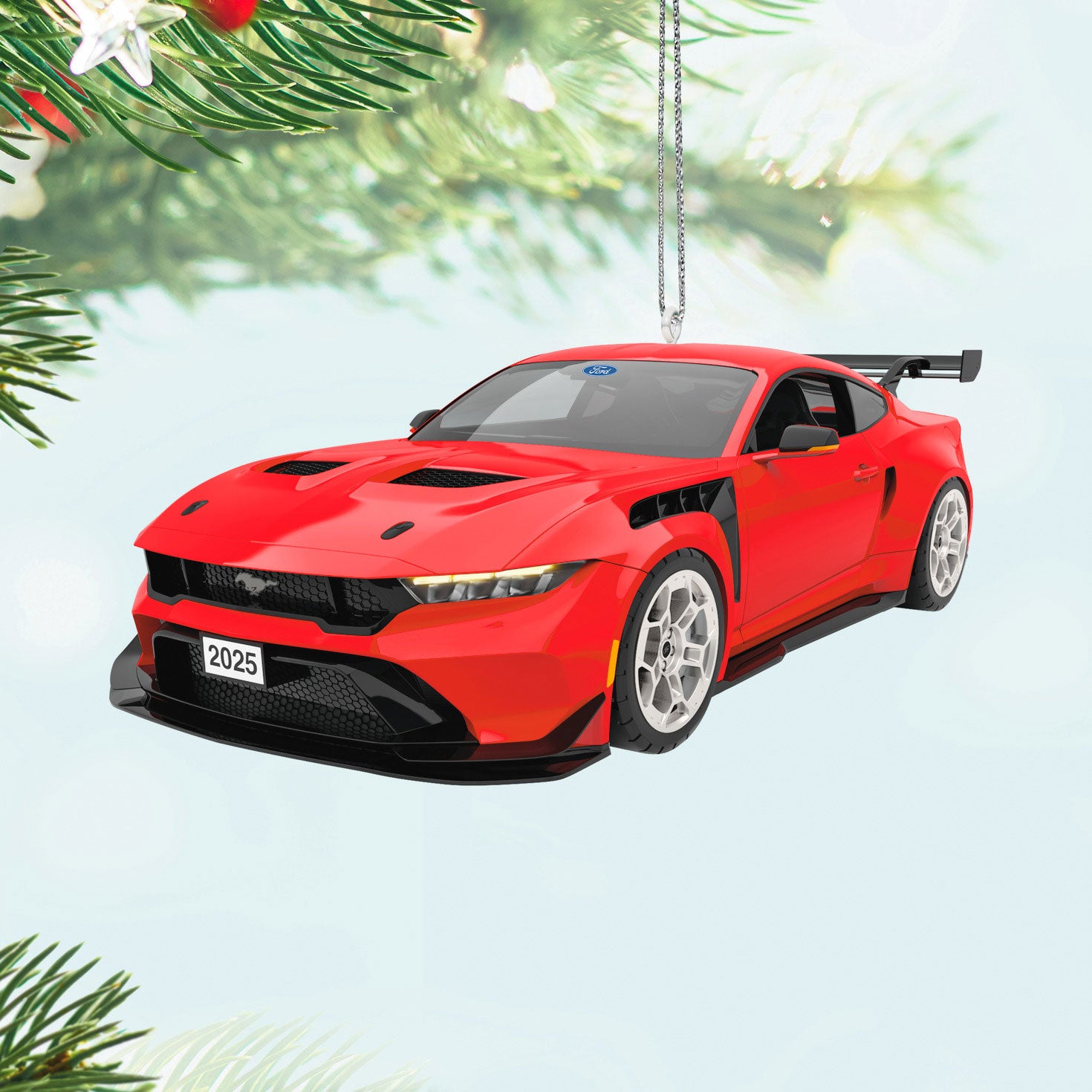 Hallmark 2025 Ford Mustang GTD Metal Ornament