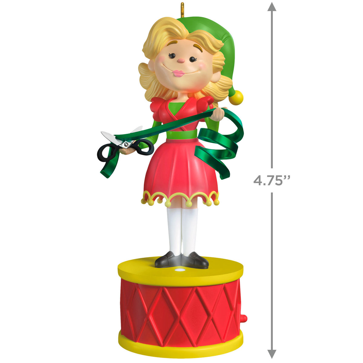 Hallmark Elf Collection Jovie Ornament With Light and Sound