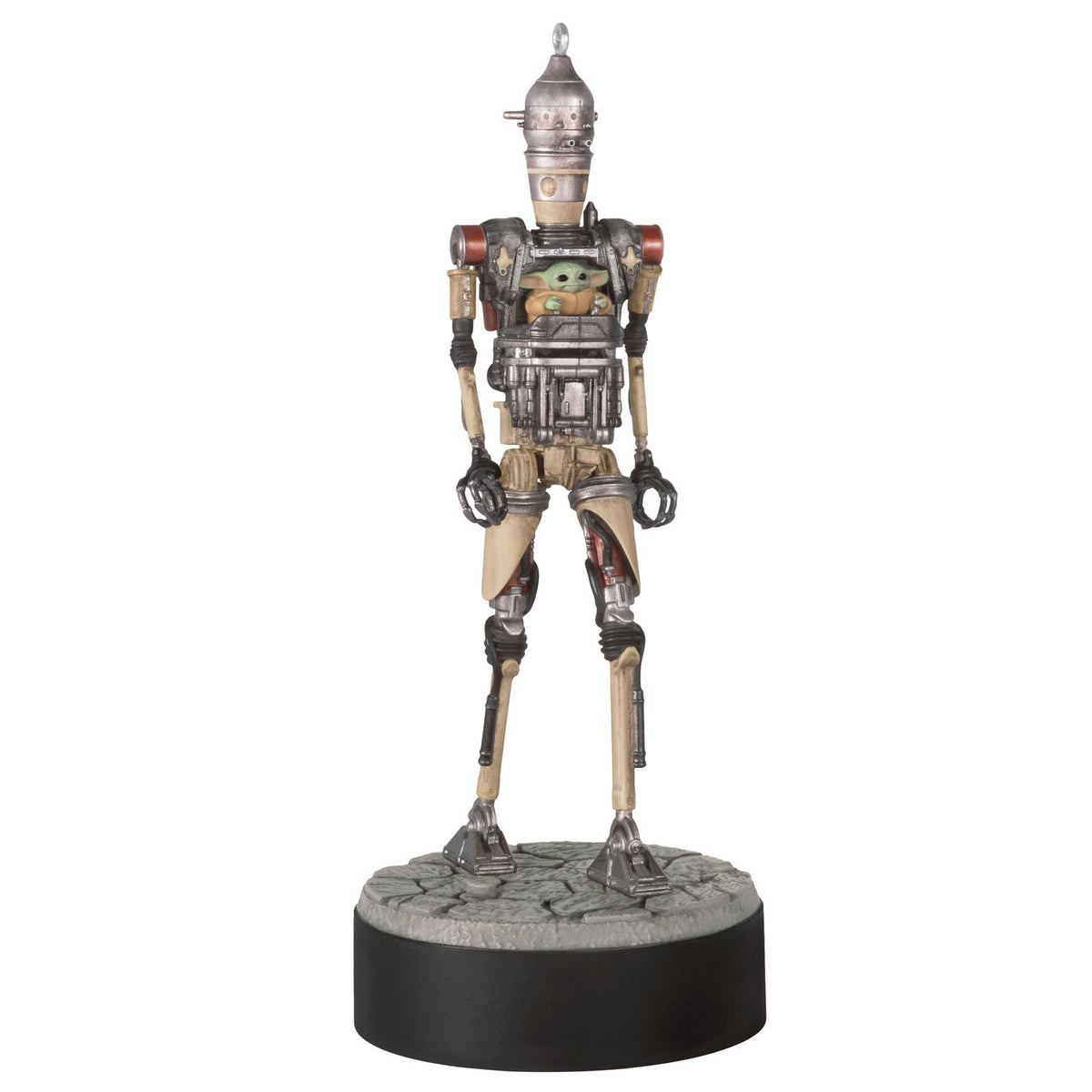 Hallmark Star Wars: The Mandalorian™ Grogu™ Operating IG-12™ Ornament With Sound