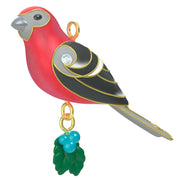 Hallmark Mini Pine Grosbeak Ornament, 1''