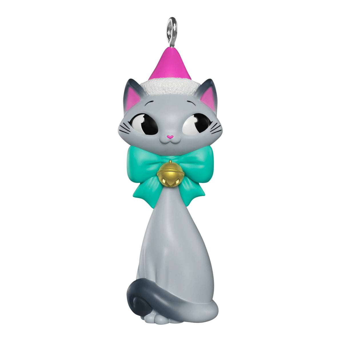 Hallmark Mini Christmas Kitty Ornament, 1.25''