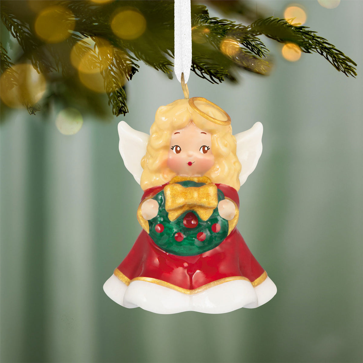 Hallmark Mini O Little Angel! Porcelain Ornament, 1''