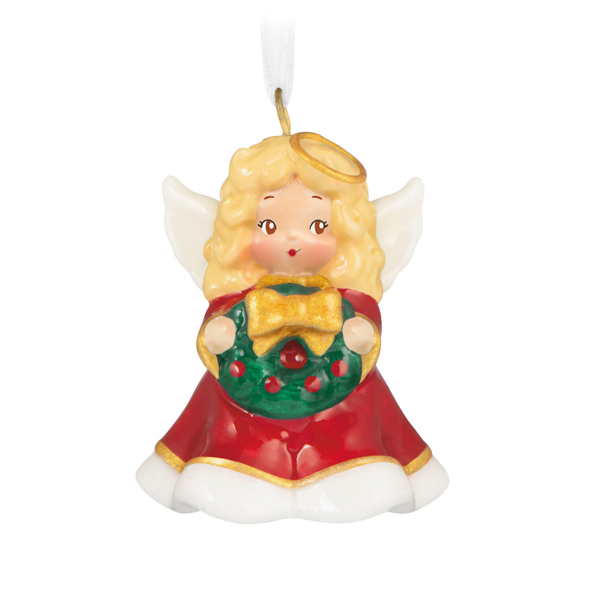 Hallmark Mini O Little Angel! Porcelain Ornament, 1''