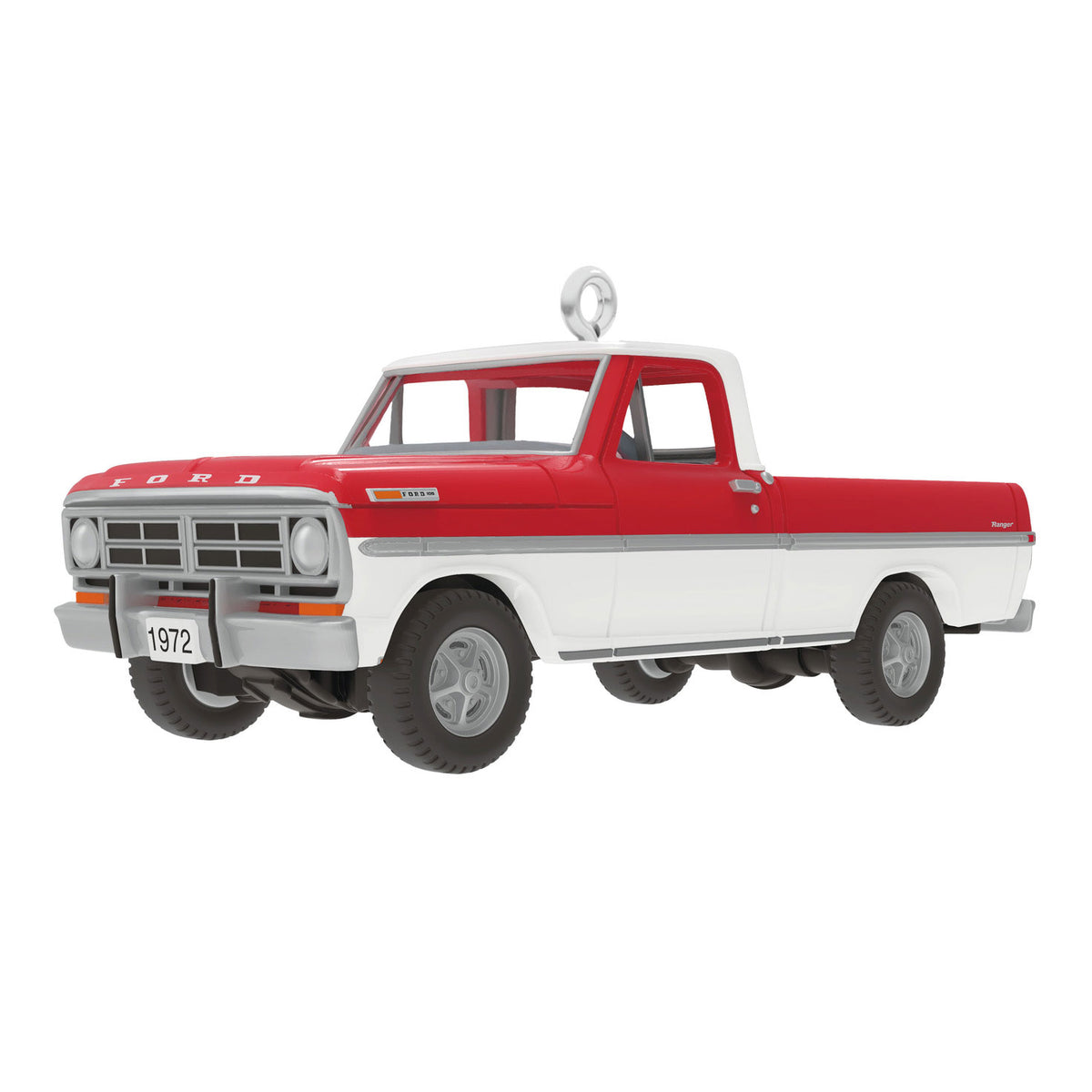 Hallmark Mini Lil' American Trucks 1972 Ford F-100 2026 Metal Ornament, 0.75''