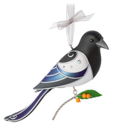 Hallmark The Beauty of Birds Black-Billed Magpie Ornament