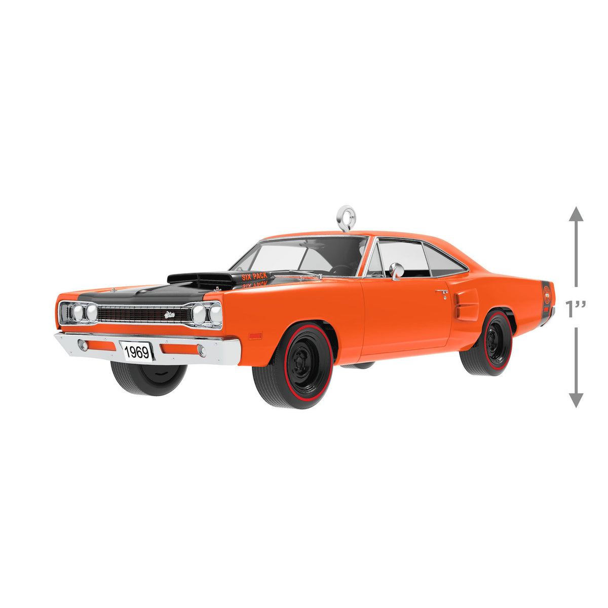 Hallmark Classic American Cars 1969 Dodge Super Bee Six Pack 2025 Metal Ornament