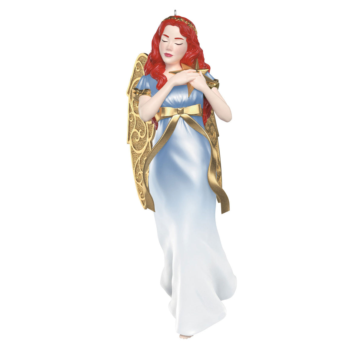 Hallmark Christmas Angels Guidance Metal Ornament