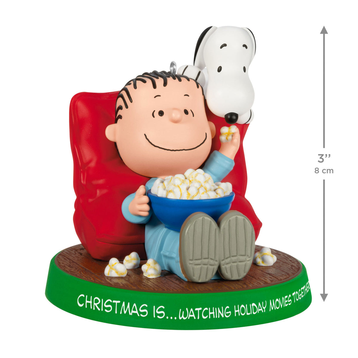 Hallmark The Peanuts® Gang Christmas Is...Watching Holiday Movies Together Ornament