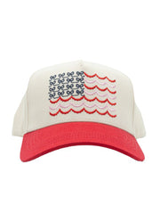 American Flag Bow Trucker Hat by Simply Southern