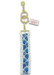 Scallop Shell Lace Keyfob by Simply Southern