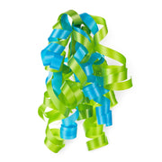 Hallmark 6.5'' Aqua and Light Green Curly Ribbon Gift Bow