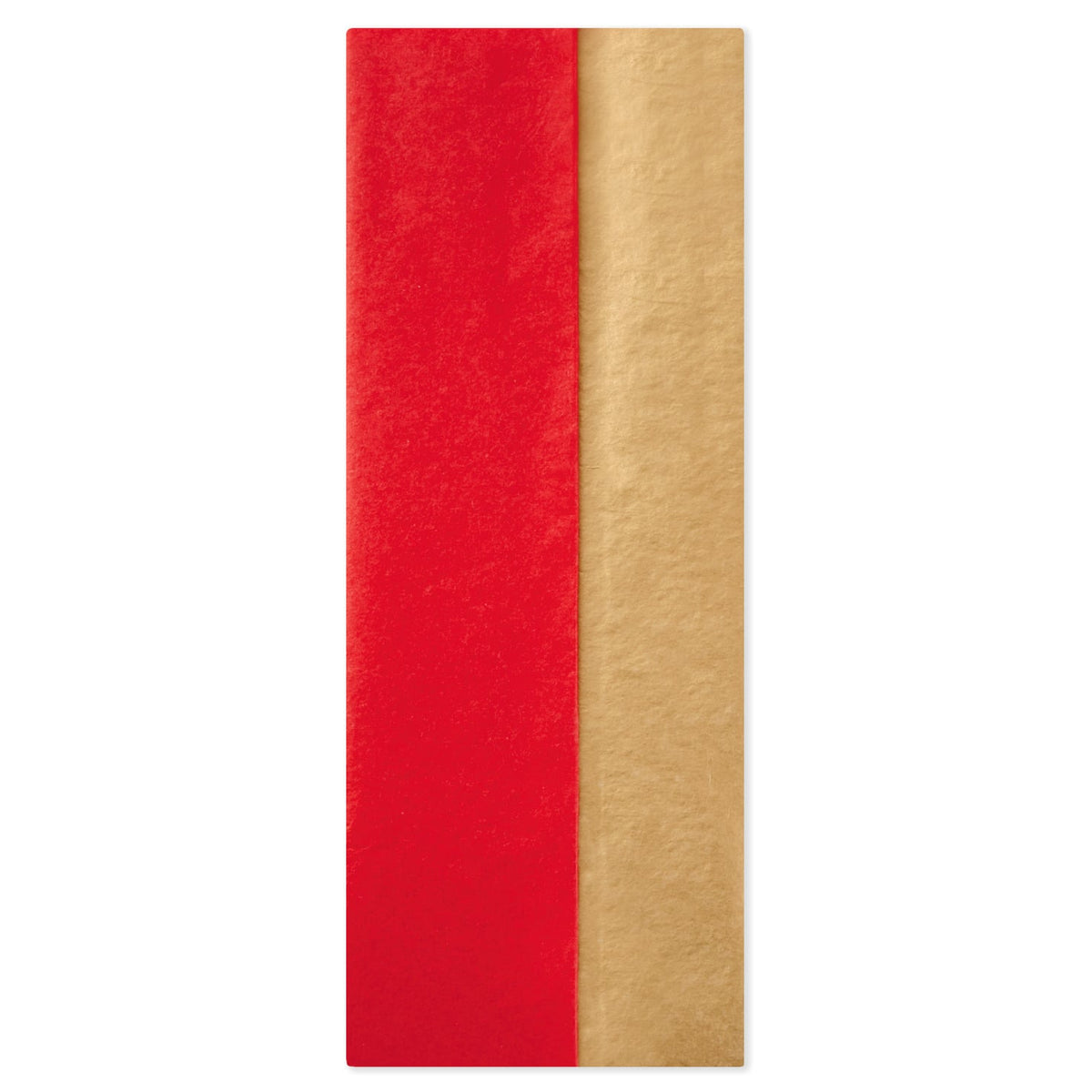 Hallmark Cherry Red and Gold 2-Pack Tissue Paper, 6 Sheets